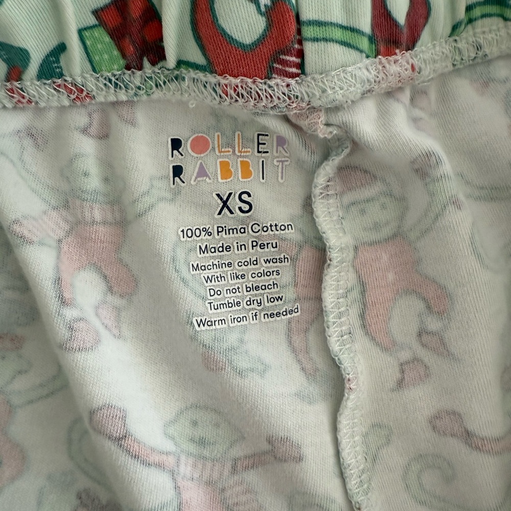 Roller Rabbit Mint Monkey Mas Set - image 3